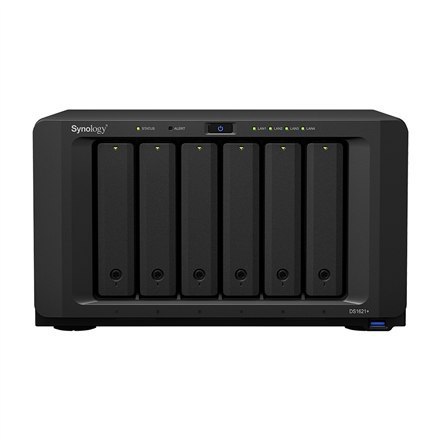 Synology Tower NAS DS1621+ up to 6 HDD/SSD Hot-Swap, Ryzen V1500B Quad Core, Processor frequency 2.2 GHz, 4 GB, DDR4, RAID 0,1,5 Synology Tower NAS DS1621+ up to 6 HDD/SSD Hot-Swap, Ryzen V1500B Quad Core, Processor frequency 2.2 GHz, 4 GB, DDR4, RAID 0,1,5