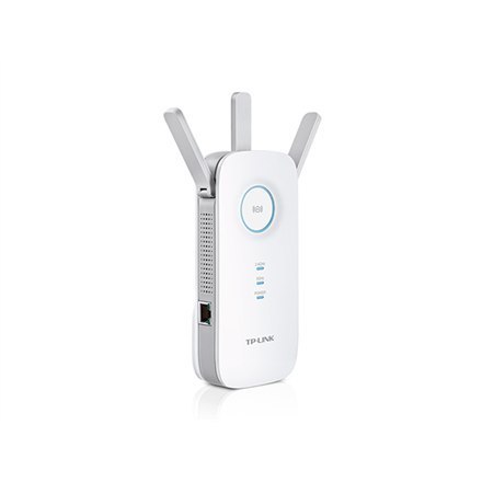 TP-LINK Extender RE450 802.11ac, 2.4GHz/5GHz, 450+1300 Mbit/s, 10/100/1000 Mbit/s, Ethernet LAN (RJ-45) ports 1, Antenna type 3 TP-LINK Extender RE450 802.11ac, 2.4GHz/5GHz, 450+1300 Mbit/s, 10/100/1000 Mbit/s, Ethernet LAN (RJ-45) ports 1, Antenna type 3