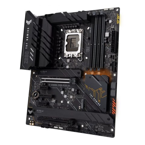 Asus TUF GAMING Z690-PLUS D4 Processor family Intel, Processor socket LGA 1700, DDR4 DIMM, Memory slots 4, Supported hard disk