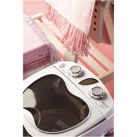 Camry Mini washing machine CR 8054 Top loading, Washing capacity 3 kg, Depth 37 cm, Width 36 cm, White/Gray, Semi-automatic Camry Mini washing machine CR 8054 Top loading, Washing capacity 3 kg, Depth 37 cm, Width 36 cm, White/Gray, Semi-automatic