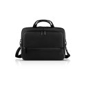 Dell Premier 460-BCQL Fits up to size 15 ", Black with metal logo, Shoulder strap, Messenger - Briefcase