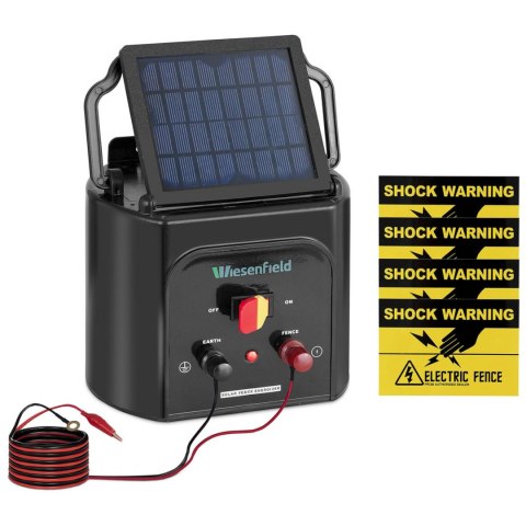 Elektryzator pastuch solarny do ogrodzeń elektrycznych do 10 km 0.5 J Elektryzator pastuch solarny do ogrodzeń elektrycznych do 10 km 0.5 J