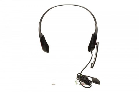 Gembird MHS-002 Stereo headset 3.5 mm, Black/Red, Built-in microphone Gembird MHS-002 Stereo headset 3.5 mm, Black/Red, Built-in microphone