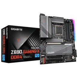 Gigabyte Z690 GAMING X DDR4 1.0 M/B Processor family Intel, Processor socket LGA1700, DDR4 DIMM, Memory slots 4, Supported hard