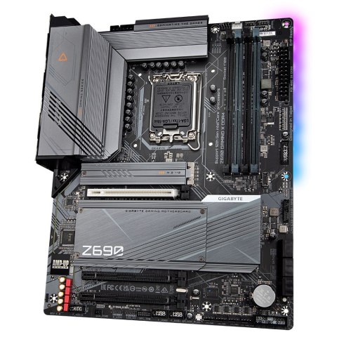 Gigabyte Z690 GAMING X DDR4 1.0 M/B Processor family Intel, Processor socket LGA1700, DDR4 DIMM, Memory slots 4, Supported hard Gigabyte Z690 GAMING X DDR4 1.0 M/B Processor family Intel, Processor socket LGA1700, DDR4 DIMM, Memory slots 4, Supported hard