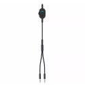 Lenovo Stereo Gaming Headset Legion H300 3.5 mm, Black, Built-in microphone