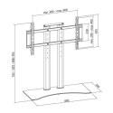 Logilink BP0024 TV Tabletop stand, 37"-65