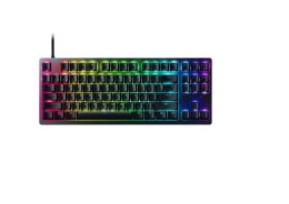Razer Huntsman V2 Optical Gaming Keyboard, Clicky Purple Switch, Russian Layout, Wired, Black