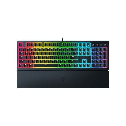 Razer Ornata V3 Gaming Keyboard, RGB LED light, US, Black, Wired, Mecha-Membrane Razer Ornata V3 Gaming Keyboard, RGB LED light, US, Black, Wired, Mecha-Membrane