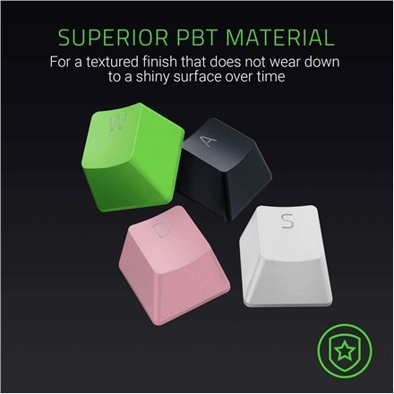 Razer Upgrade Set PBT Keycap Mercury White Razer Upgrade Set PBT Keycap Mercury White