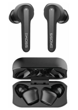 Słuchawki douszne Koss True TWS150i, bezprzewodowe, Bluetooth 5.0, mikrofon, czarne