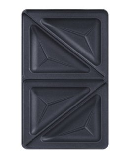TEFAL Triangle toasted sandwich set for Snack Collection XA800212 Dimensions (W x L) 13 x 22.5 cm, Black