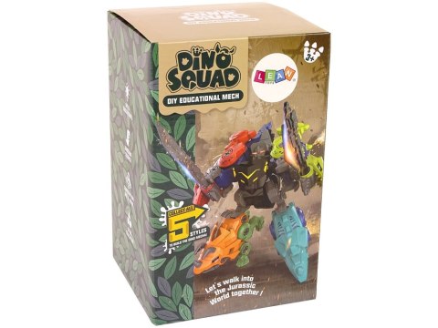Zestaw Konstrukcyjny Dinozaury 5w1 Zbuduj Dinozaura DIY Zestaw Konstrukcyjny Dinozaury 5w1 Zbuduj Dinozaura DIY