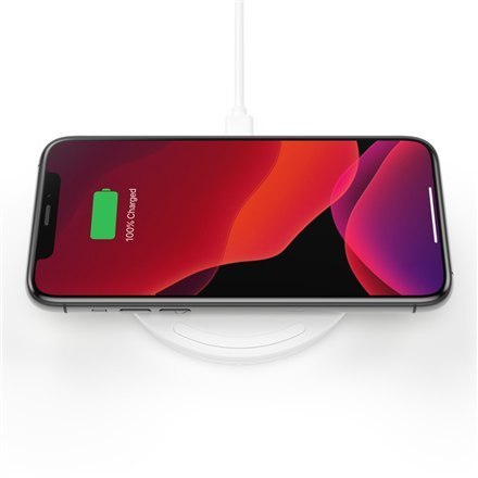 Belkin Wireless Charging Pad 15W + QC 3.0 24W Wall Charger BOOST CHARGE White Belkin Wireless Charging Pad 15W + QC 3.0 24W Wall Charger BOOST CHARGE White