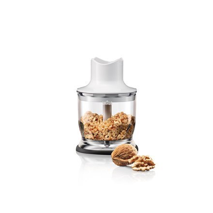 Braun Blender MQ525 Hand Blender, 600 W, Number of speeds 2, Chopper, White Braun Blender MQ525 Hand Blender, 600 W, Number of speeds 2, Chopper, White