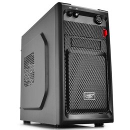 Deepcool Smarter USB 3.0 x1, USB 2.0 x 1, Mic x1, Spk x1, Black, Micro ATX, Power supply included No