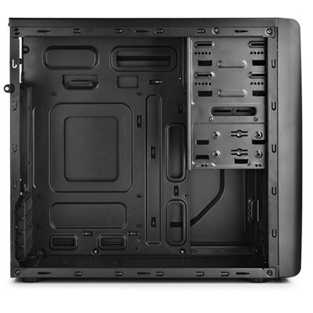 Deepcool Smarter USB 3.0 x1, USB 2.0 x 1, Mic x1, Spk x1, Black, Micro ATX, Power supply included No