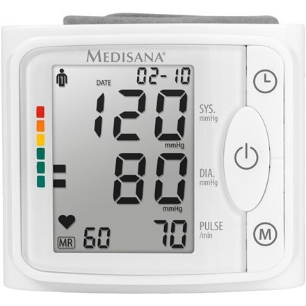 Medisana Wrist Blood pressure monitor BW 320 Memory function, Number of users Multiple user(s), Memory capacity 120 memory slots Medisana Wrist Blood pressure monitor BW 320 Memory function, Number of users Multiple user(s), Memory capacity 120 memory slots