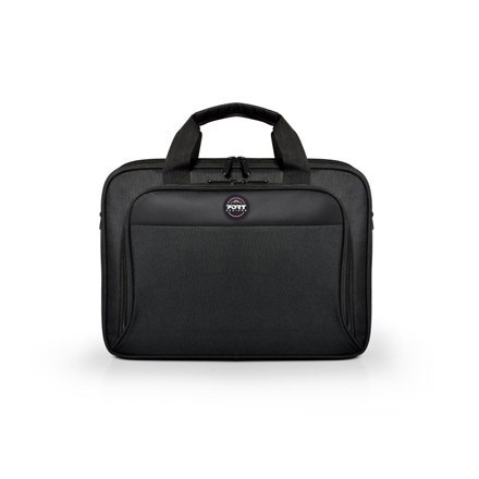 PORT DESIGNS HANOI II CLAMSHELL 105064 Fits up to size 15.6 ", Black, Shoulder strap, Messenger - Briefcase PORT DESIGNS HANOI II CLAMSHELL 105064 Fits up to size 15.6 ", Black, Shoulder strap, Messenger - Briefcase