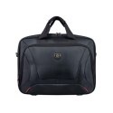 Port Designs Courchevel Fits up to size 15.6 ", Black, Shoulder strap, Messenger - Briefcase