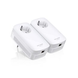TP-LINK AV1300 Gigabit Passthrough Powerline Starter Kit TL-PA8010P KIT 1300 Mbit/s, Ethernet LAN (RJ-45) ports 1, No Wi-Fi, Ext