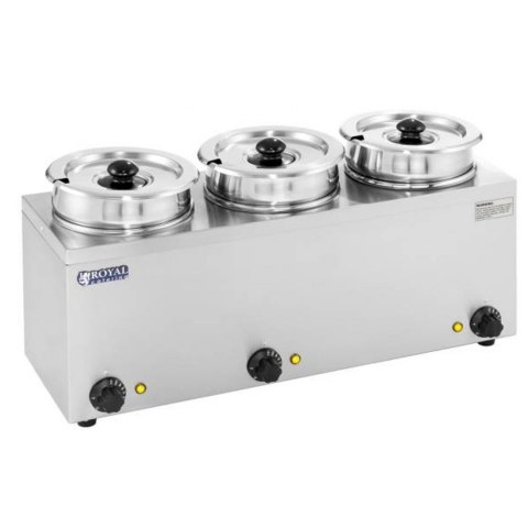 Bemar elektryczny podgrzewacz do zupy 450W 230V 3 x 3.8L Bemar elektryczny podgrzewacz do zupy 450W 230V 3 x 3.8L