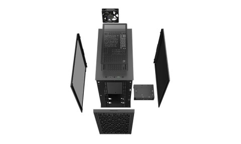 Deepcool MATREXX 40 Black, Micro ATX, 4, USB 3.0 x 1; USB 2.0 × 1; Audio x 1, ABS+SPCC+Tempered Glass, 1 × 120mm DC fan Deepcool MATREXX 40 Black, Micro ATX, 4, USB 3.0 x 1; USB 2.0 × 1; Audio x 1, ABS+SPCC+Tempered Glass, 1 × 120mm DC fan