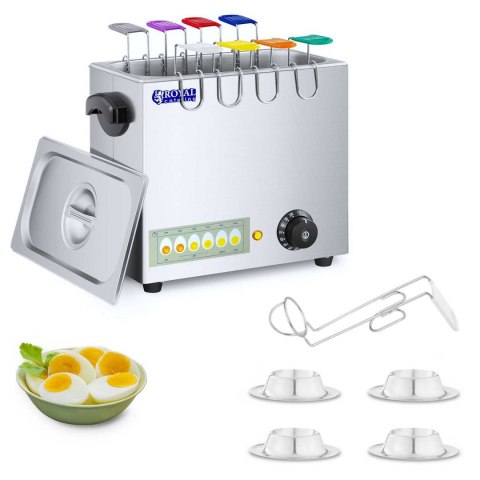 Jajowar urządzenie do gotowania 8 jajek 2600W 30 - 110C + 4x podstawka do jajek Jajowar urządzenie do gotowania 8 jajek 2600W 30 - 110C + 4x podstawka do jajek
