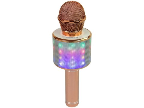 Mikrofon Bezprzewodowy USB Głośnik Nagrywanie Karaoke Model WS-858 Różowe Złoto Mikrofon Bezprzewodowy USB Głośnik Nagrywanie Karaoke Model WS-858 Różowe Złoto