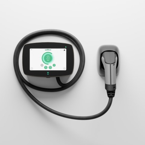 Wallbox Commander 2 Electric Vehicle charger, 5 meter cable Type 2, 22kW, Black Wallbox Commander 2 Electric Vehicle charger, 5 meter cable Type 2, 22kW, Black