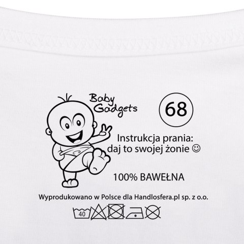 Baby Instructions bodziak instrukcja jak ubrać Baby Instructions bodziak instrukcja jak ubrać
