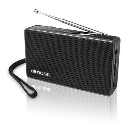 Muse M-030R Black, 2-band portable radio Muse M-030R Black, 2-band portable radio