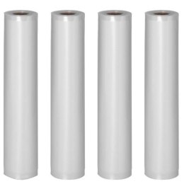 Folia próżniowa w rolce do pakowarki próżniowej 600 x 30 cm 4 rolki certyfikat LFGB oraz FDA