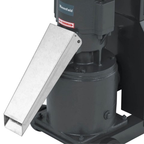 Peleciarka granulator maszyna do pelletu trocin paszy mobilna 3 kW 400 V 100 kg/h śr. 120 mm Peleciarka granulator maszyna do pelletu trocin paszy mobilna 3 kW 400 V 100 kg/h śr. 120 mm