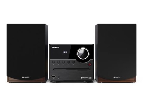 Sharp XL-B512(BR) Hi-Fi Micro System, CD/FM/USB/Bluetooth v5.0, 45W, Brown