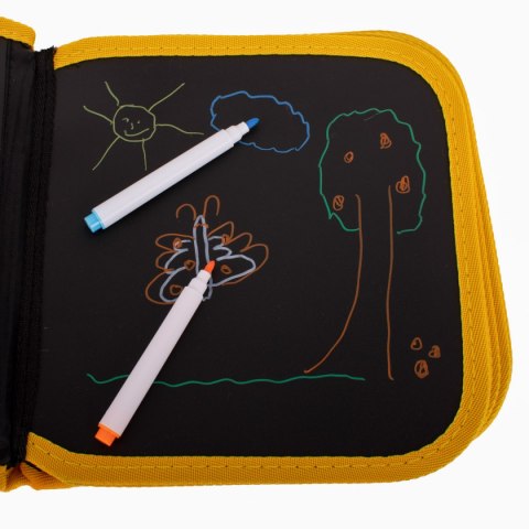 Tablica kredowa przenośna miękka notes szkicownik miś Tablica kredowa przenośna miękka notes szkicownik miś