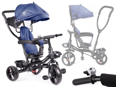 Rowerek trójkołowy Trike Fix Lite granatowy Rowerek trójkołowy Trike Fix Lite granatowy