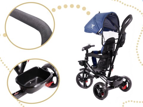Rowerek trójkołowy Trike Fix Lite granatowy Rowerek trójkołowy Trike Fix Lite granatowy